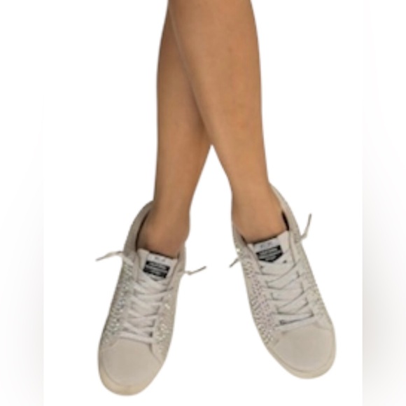 Miracle Miles Mi.iM Joann Lace up Rhinestone Suede Star Sneaker, Shoes - Size 6 - Picture 5 of 15